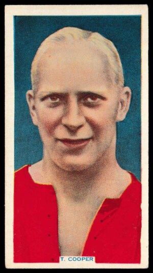 Phillips (Godfrey) - 'Soccer Stars' - Card #42 - T. Cooper (Liverpool)