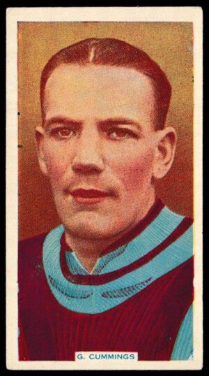 Phillips (Godfrey) - 'Soccer Stars' - Card #50 - G. Cummings (Aston Villa)