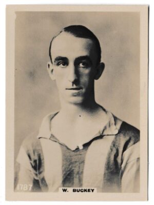 Phillips (Godfrey) - 'Pinnace Footballers (Large)' (1922) - Card #1787 - W. Buckey (Leytonstone) Phillips (Godfrey) - 'Pinnace Footballers (Large)' (1922) - Card #1787 - W. Buckey (Leytonstone)
