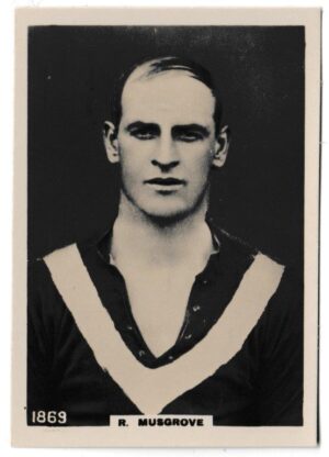 Phillips (Godfrey) - 'Pinnace Footballers (Large)' (1922) - Card #1869 - R. Musgrove (Durham)