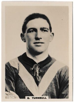Phillips (Godfrey) - 'Pinnace Footballers (Large)' (1922) - Card #1870 - G. Turnbull (Durham)