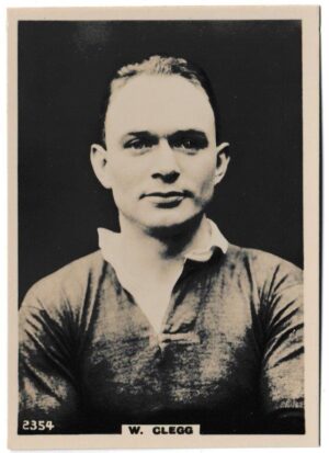 Phillips (Godfrey) - 'Pinnace Footballers (Large)' (1922) - Card #2354 - W. Clegg (Salford)