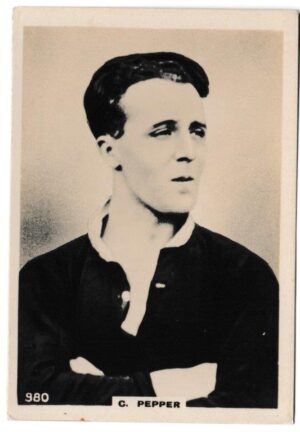 Phillips (Godfrey) - 'Pinnace Footballers (Large)' (1922) - Card #980 - C. Pepper (Wakefield Trinity)