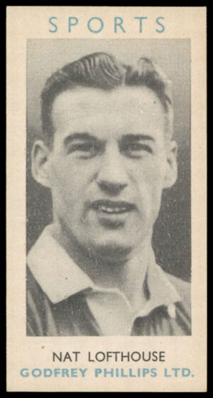 Phillips (Godfrey) - 'All Sports S4 (Cut)' (1954) - Nat Lofthouse **PSA2** Phillips (Godfrey) - 'All Sports S4 (Cut)' (1954) - Nat Lofthouse **PSA2**