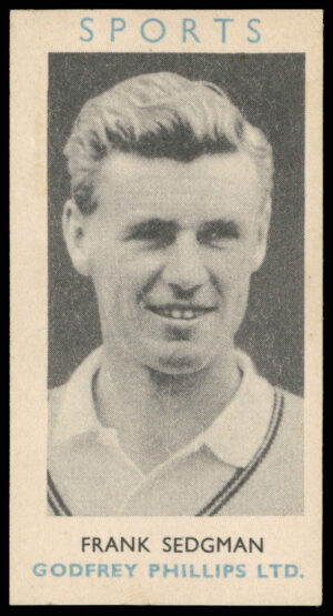 Godfrey Phillips - 'All Sports S4 (Cut)' - Frank Sedgman (1954) Godfrey Phillips - 'All Sports S4 (Cut)' - Frank Sedgman (1954)