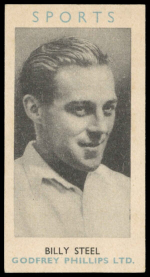 Godfrey Phillips - 'All Sports S4 (Cut)' - Billy Steel (1954) Godfrey Phillips - 'All Sports S4 (Cut)' - Billy Steel (1954)