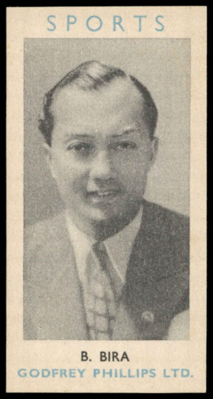 Godfrey Phillips - 'All Sports S4 (Cut)' - B. Bira (1954) Godfrey Phillips - 'All Sports S4 (Cut)' - B. Bira (1954)