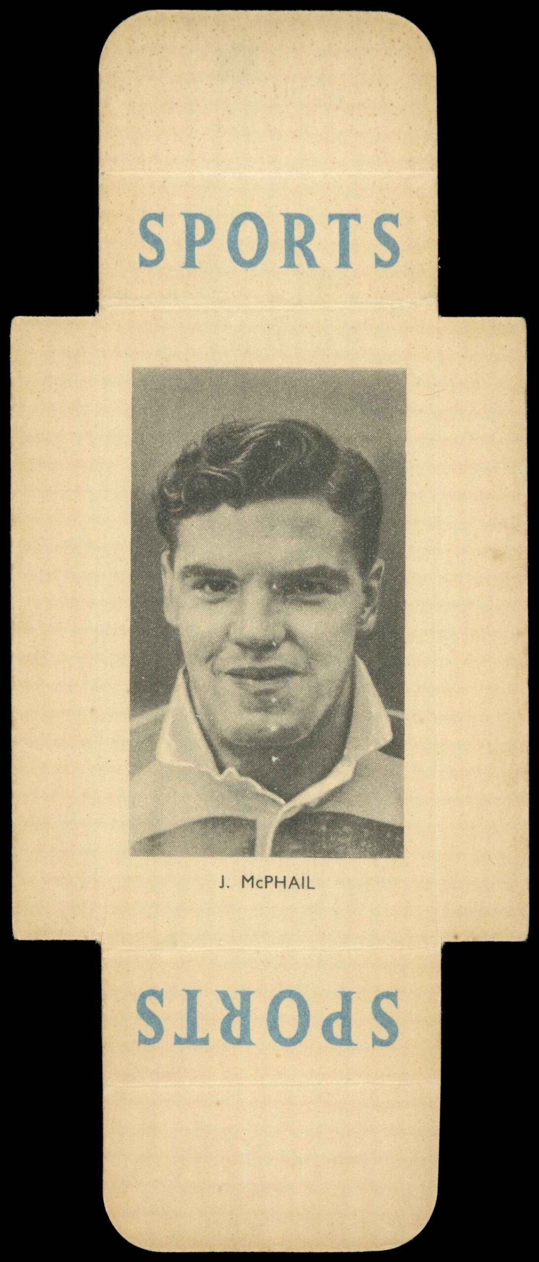 Phillips (Godfrey) - 'Sports Sliders - Footballers S2' (1950) - J. McPhail (Celtic) Phillips (Godfrey) - 'Sports Sliders - Footballers S2' (1950) - J. McPhail (Celtic)