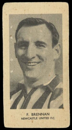 Phillips (Godfrey) - 'Sports Sliders - Footballers S4' (1952) - F. Brennan (Newcastle Utd) Phillips (Godfrey) - 'Sports Sliders - Footballers S4' (1952) - F. Brennan (Newcastle Utd)