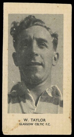 Phillips (Godfrey) - 'Sports Sliders - Footballers S4' (1952) - W. Taylor (Celtic) Phillips (Godfrey) - 'Sports Sliders - Footballers S4' (1952) - W. Taylor (Celtic)