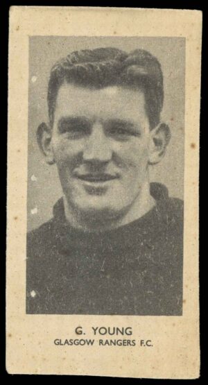 Phillips (Godfrey) - 'Sports Sliders - Footballers S4' (1952) - G. Young (Rangers) Phillips (Godfrey) - 'Sports Sliders - Footballers S4' (1952) - G. Young (Rangers)