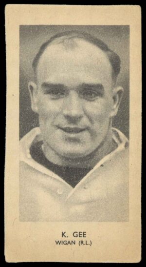 Phillips (Godfrey) - 'Sports Sliders - Footballers S4' (1952) - K. Gee (Wigan R.L.)