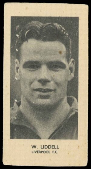 Phillips (Godfrey) - 'Sports Sliders - Footballers S4' (1952) - W. Liddell (Liverpool) Phillips (Godfrey) - 'Sports Sliders - Footballers S4' (1952) - W. Liddell (Liverpool)