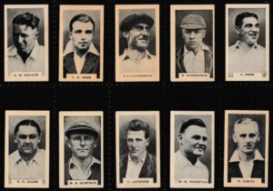 Phillips (Godfrey) - 'Test Cricketers 1932-1933 (BDV)' - (1932) - Complete Set