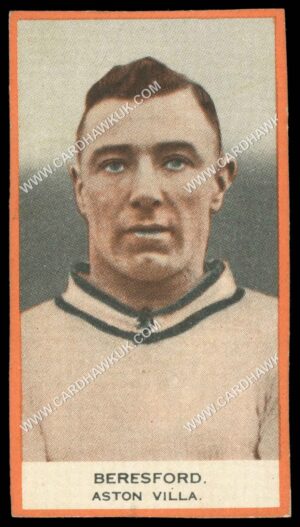 Phillips (Godfrey) - 'BDV Packages - Footballers' (1933) - Beresford. Aston Villa
