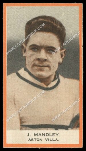 Phillips (Godfrey) - 'BDV Packages - Footballers' (1933) - J. Mandley. Aston Villa