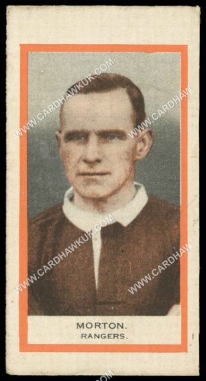 Phillips (Godfrey) - 'BDV Packages - Footballers' (1933) - Morton. Rangers