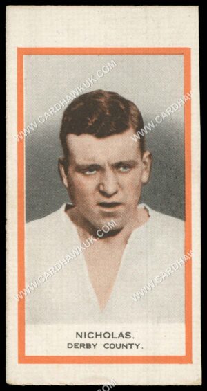 Phillips (Godfrey) - 'BDV Packages - Footballers' (1933) - Nicholas. Derby County