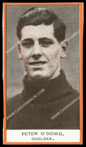 Phillips (Godfrey) - 'BDV Packages - Footballers' (1933) - Peter O'Dowd. Chelsea