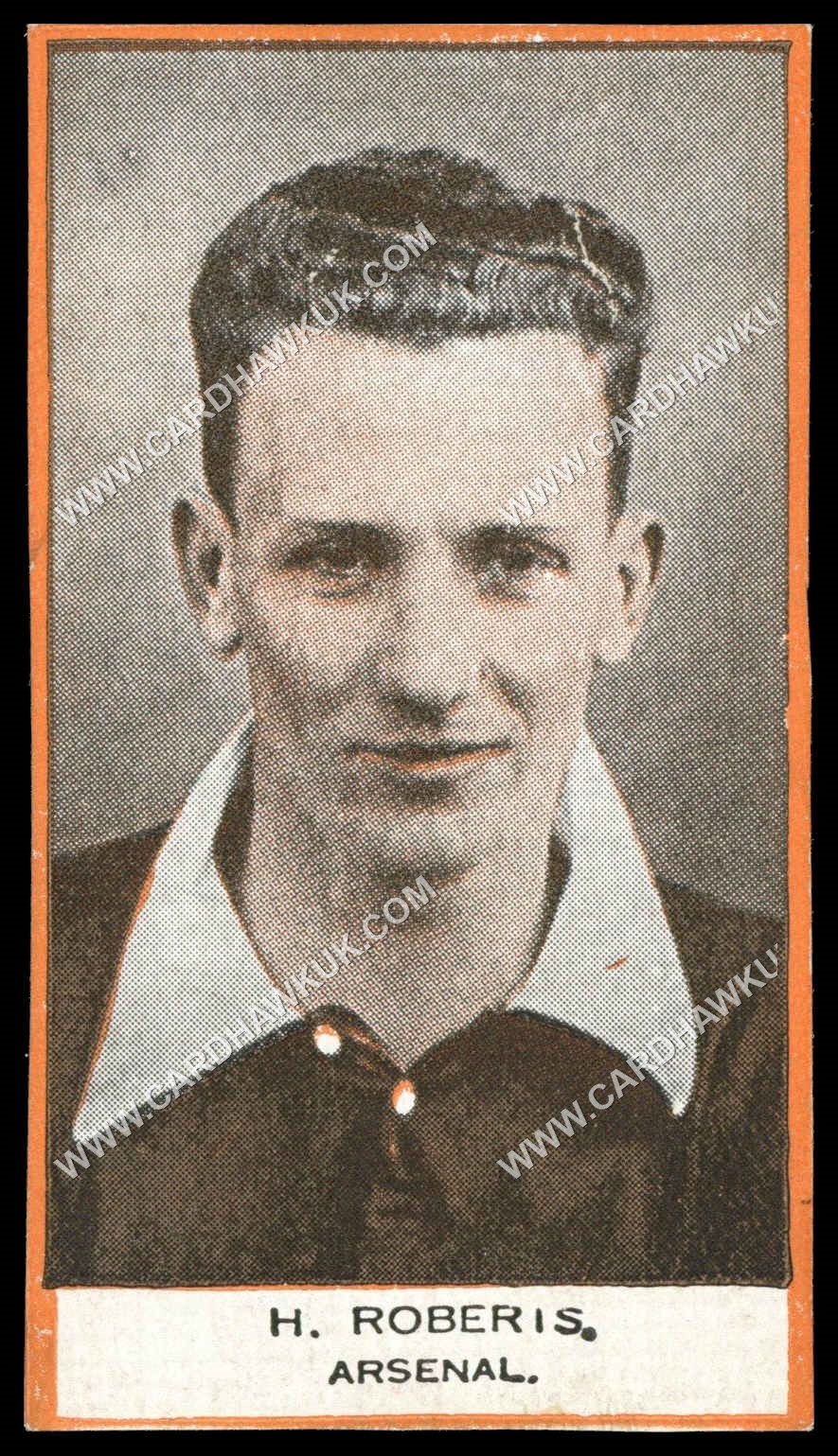 Phillips (Godfrey) - 'BDV Packages - Footballers' (1933) - H. Roberts. Arsenal Phillips (Godfrey) - 'BDV Packages - Footballers' (1933) - H. Roberts. Arsenal