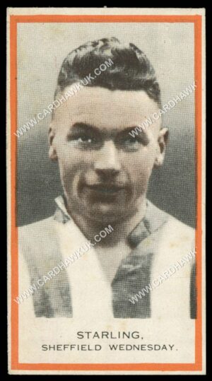 Phillips (Godfrey) - 'BDV Packages - Footballers' (1933) - Starling. Sheffield Wednesday