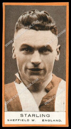 Phillips (Godfrey) - 'BDV Packages - Footballers' (1933) - Starling. Sheffield W. England