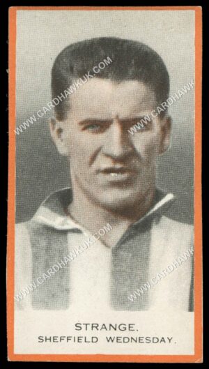 Phillips (Godfrey) - 'BDV Packages - Footballers' (1933) - Strange. Sheffield Wednesday Phillips (Godfrey) - 'BDV Packages - Footballers' (1933) - Strange. Sheffield Wednesday