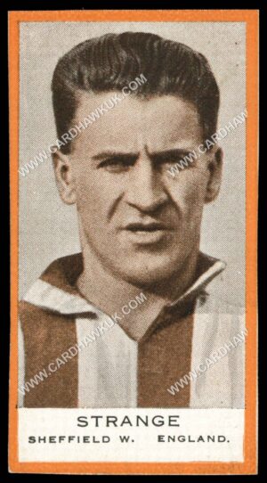 Phillips (Godfrey) - 'BDV Packages - Footballers' (1933) - Strange. Sheffield W. England