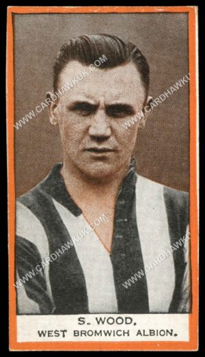 Phillips (Godfrey) - 'BDV Packages - Footballers' (1933) - S. Wood. West Bromwich Albion