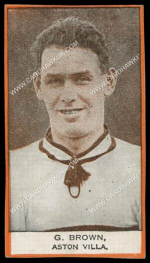 Phillips (Godfrey) - 'BDV Packages - Footballers' (1933) - G. Brown. Aston Villa