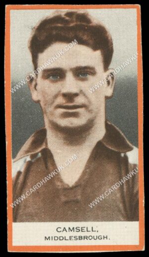 Phillips (Godfrey) - 'BDV Packages - Footballers' (1933) - Camsell. Middlesbrough