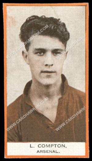 Phillips (Godfrey) - 'BDV Packages - Footballers' (1933) - L. Compton. Arsenal
