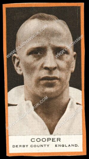 Phillips (Godfrey) - 'BDV Packages - Footballers' (1933) - Cooper. Derby County. England