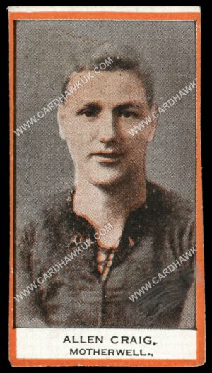 Phillips (Godfrey) - 'BDV Packages - Footballers' (1933) - Allan Craig. Motherwell