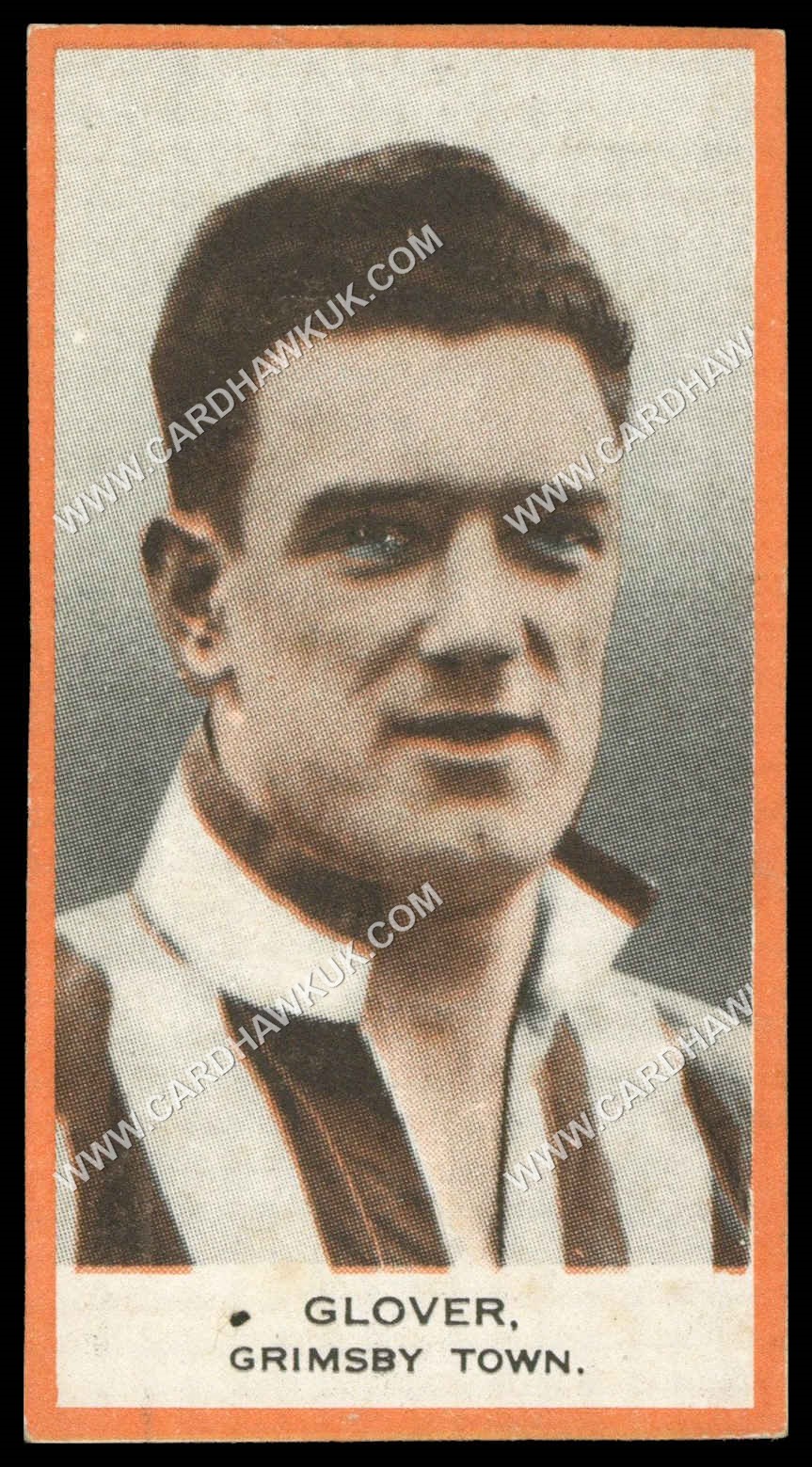 Phillips (Godfrey) - 'BDV Packages - Footballers' (1933) - Glover. Grimsby Town Phillips (Godfrey) - 'BDV Packages - Footballers' (1933) - Glover. Grimsby Town