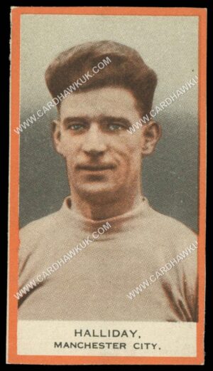 Phillips (Godfrey) - 'BDV Packages - Footballers' (1933) - Halliday. Manchester City