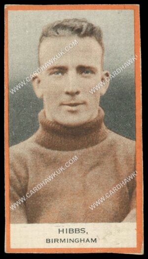 Phillips (Godfrey) - 'BDV Packages - Footballers' (1933) - Hibbs. Birmingham
