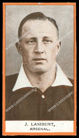 Phillips (Godfrey) - 'BDV Packages - Footballers' (1933) - J. Lambert. Arsenal