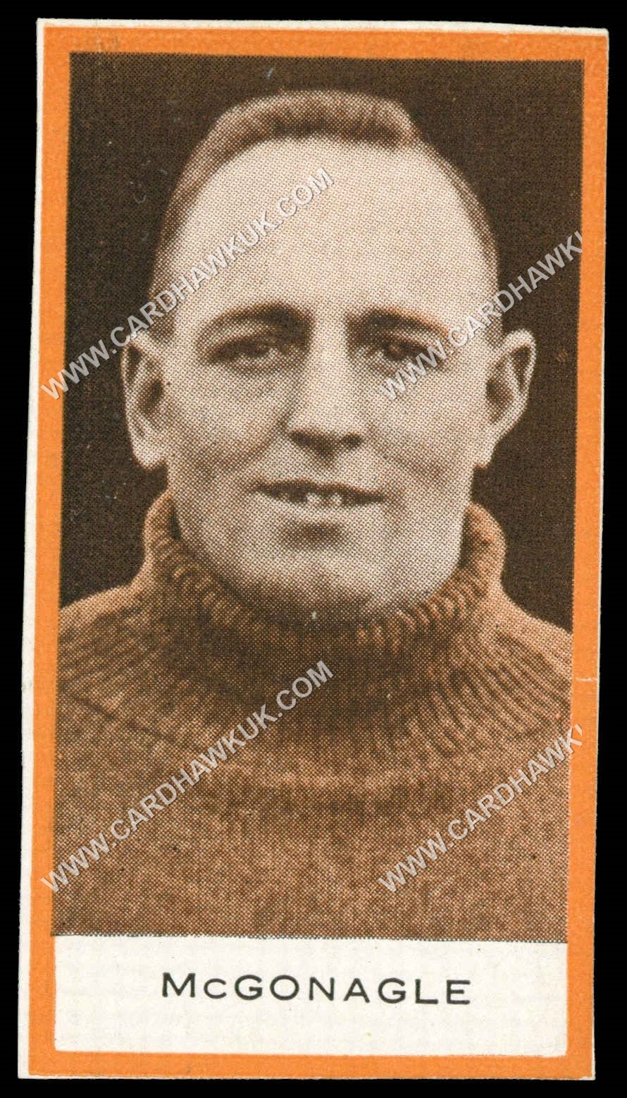 Phillips (Godfrey) - 'BDV Packages - Footballers' (1933) - McGonagle Phillips (Godfrey) - 'BDV Packages - Footballers' (1933) - McGonagle