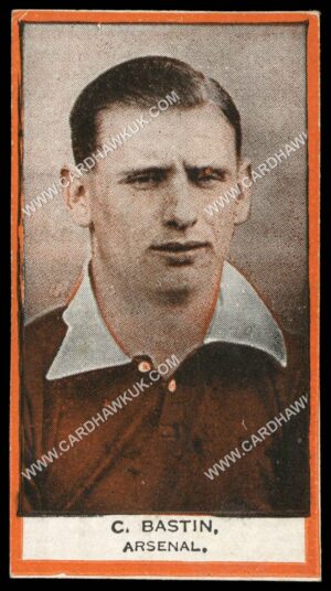 Phillips (Godfrey) - 'BDV Packages - Footballers' (1933) - C. Bastin. Arsenal