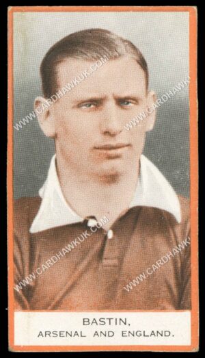 Phillips (Godfrey) - 'BDV Packages - Footballers' (1933) - Bastin. Arsenal & England
