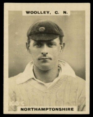Phillips (Godfrey) - C.N. Woolley (Northants) -'Cricketers Pinnace "K" Size' (1924)