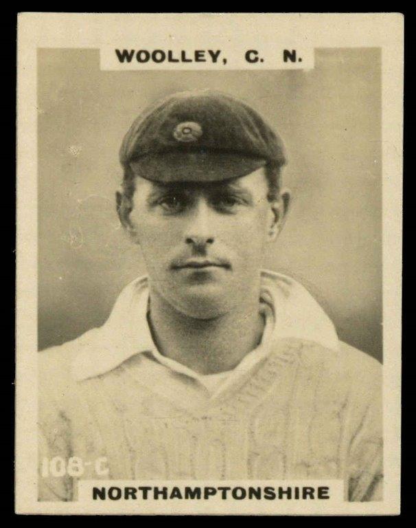 Phillips (Godfrey) - C.N. Woolley (Northants) -'Cricketers Pinnace "K" Size' (1924) Phillips (Godfrey) - C.N. Woolley (Northants) -'Cricketers Pinnace "K" Size' (1924)