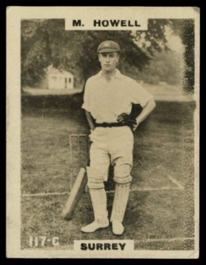 Phillips (Godfrey) - M. Howell (Surrey) -'Cricketers Pinnace "K" Size' (1924) Phillips (Godfrey) - M. Howell (Surrey) -'Cricketers Pinnace "K" Size' (1924)