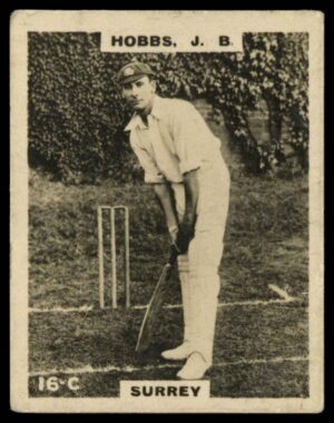 Phillips (Godfrey) - J.B. Hobbs (Surrey) -'Cricketers Pinnace "K" Size' (1924) Phillips (Godfrey) - J.B. Hobbs (Surrey) -'Cricketers Pinnace "K" Size' (1924)
