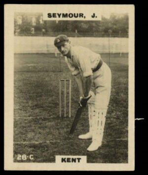 Phillips (Godfrey) - J. Seymour (Kent) -'Cricketers Pinnace "K" Size' (1924) Phillips (Godfrey) - J. Seymour (Kent) -'Cricketers Pinnace "K" Size' (1924)