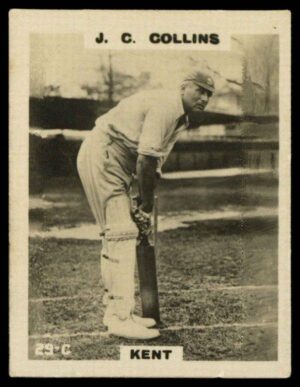 Phillips (Godfrey) - J.C. Collins (Kent) -'Cricketers Pinnace "K" Size' (1924) Phillips (Godfrey) - J.C. Collins (Kent) -'Cricketers Pinnace "K" Size' (1924)