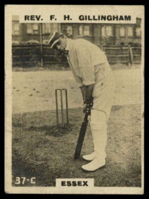 Phillips (Godfrey) - Rev. F.H. Gillingham (Essex) -'Cricketers Pinnace "K" Size' (1924) Phillips (Godfrey) - Rev. F.H. Gillingham (Essex) -'Cricketers Pinnace "K" Size' (1924)