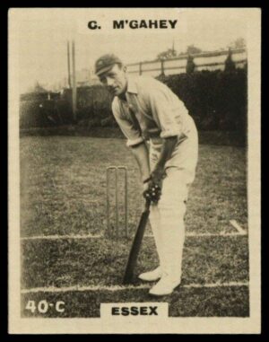 Phillips (Godfrey) - G. M'Gahey (Essex) -'Cricketers Pinnace "K" Size' (1924) Phillips (Godfrey) - G. M'Gahey (Essex) -'Cricketers Pinnace "K" Size' (1924)