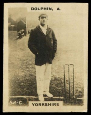 Phillips (Godfrey) - A. Dolphin (Yorkshire) -'Cricketers Pinnace "K" Size' (1924)